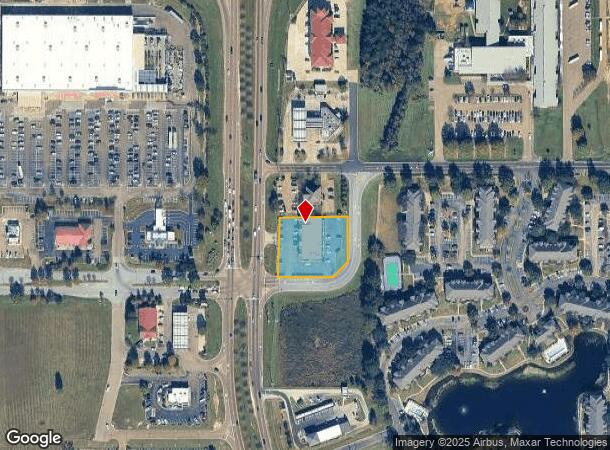  2155 Highway 18, Brandon, MS Parcel Map