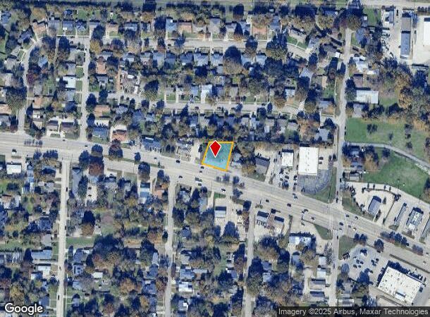  1006 W University Dr, Mckinney, TX Parcel Map