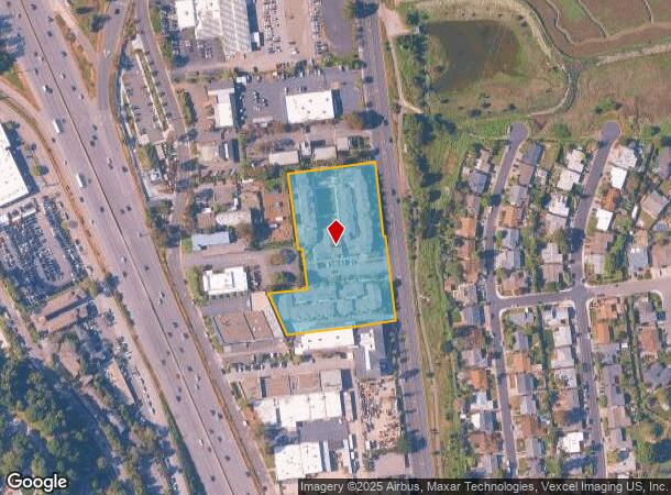 33 San Clemente Dr, Corte Madera, CA Parcel Map