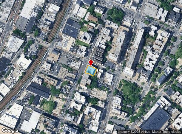482 E 167Th St, Bronx, NY Parcel Map