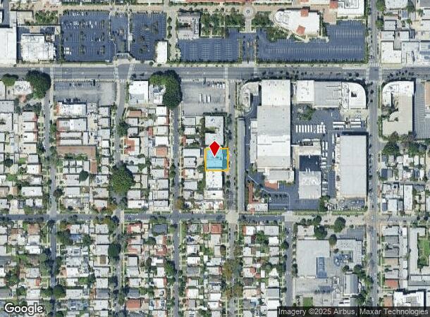  621 N Bronson Ave, Los Angeles, CA Parcel Map