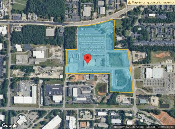  410 S Main St, Alpharetta, GA Parcel Map