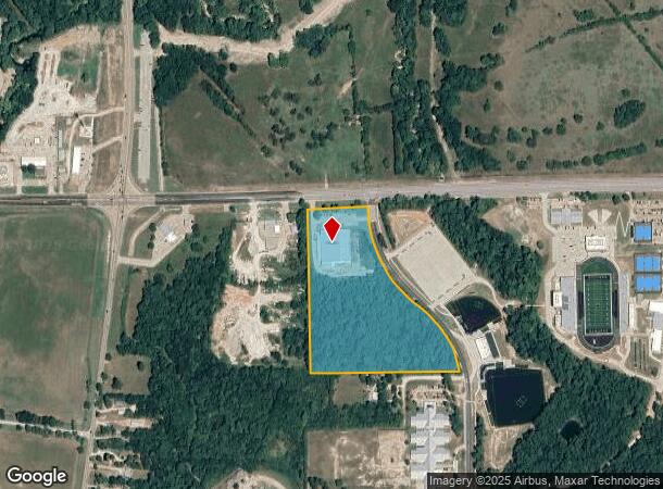 233 Fm 2821 Rd E, Huntsville, TX Parcel Map