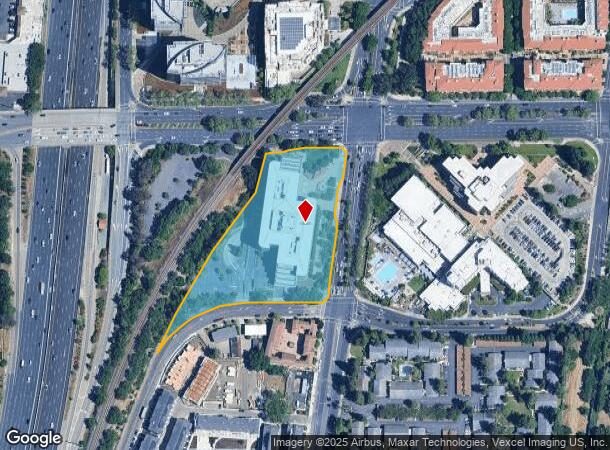 1340 Treat Blvd, Walnut Creek, CA Parcel Map