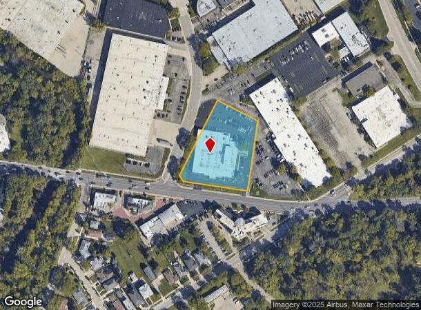 6640 W Touhy Ave, Niles, IL Parcel Map