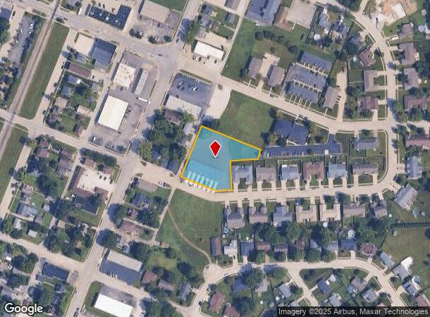 E Adams St, Manteno, IL Parcel Map