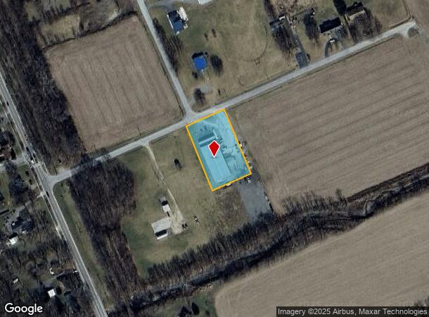  14 Connor Ave, Mount Morris, NY Parcel Map