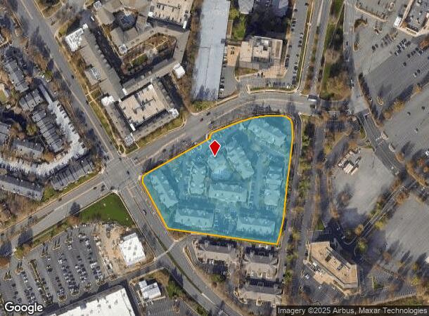  4201 Jefferson Oaks Cir, Fairfax, VA Parcel Map
