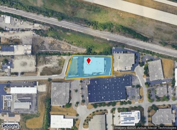 805 Dave Pate Dr, Roselle, IL Parcel Map