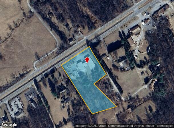  2155 S Amherst Hwy, Amherst, VA Parcel Map