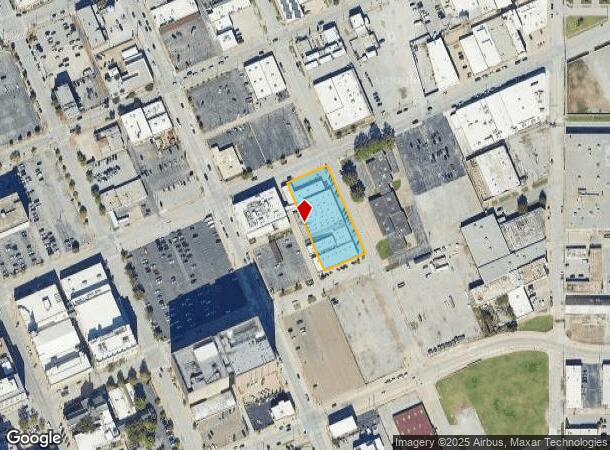  414 E 4Th St, Tulsa, OK Parcel Map