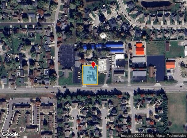  5442 25Th St, Columbus, IN Parcel Map