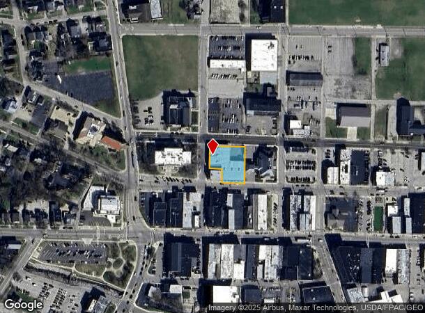  221 Church St, Ashland, OH Parcel Map