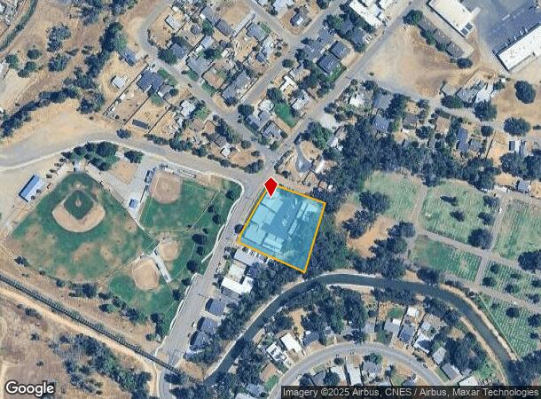 1597 Bruce Dr, Anderson, CA Parcel Map