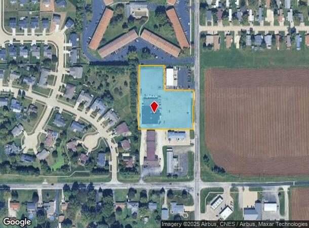 201 N Prairieview Rd, Mahomet, IL Parcel Map