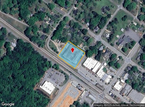 1898 Railroad St, Statham, GA Parcel Map