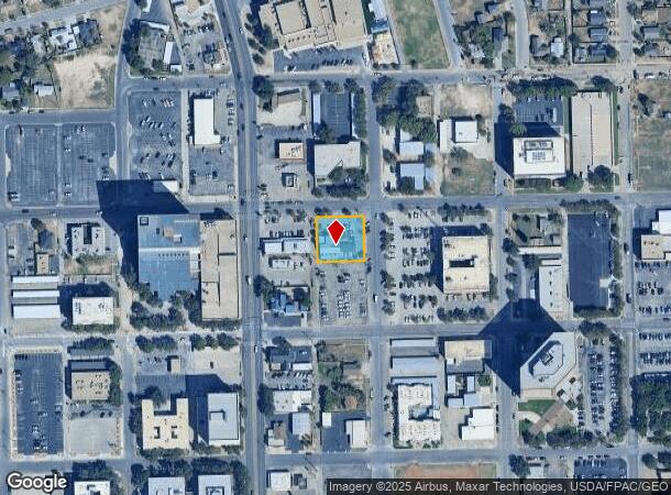  N Colorado St, Midland, TX Parcel Map