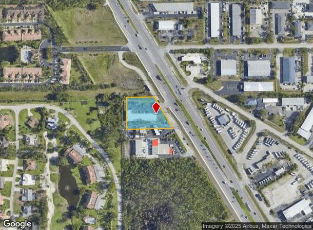  16050 S Tamiami Trl, Fort Myers, FL Parcel Map