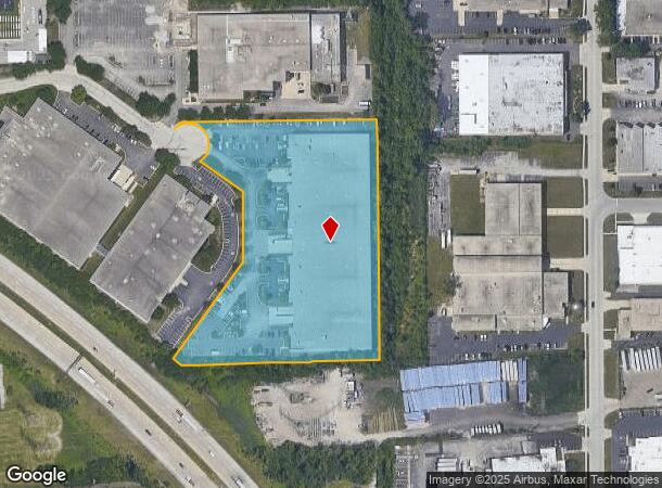 847 N Church Ct, Elmhurst, IL Parcel Map