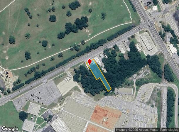 296 Muscogee Rd, Cantonment, FL Parcel Map