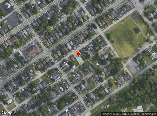  1920 Division St, New Albany, IN Parcel Map