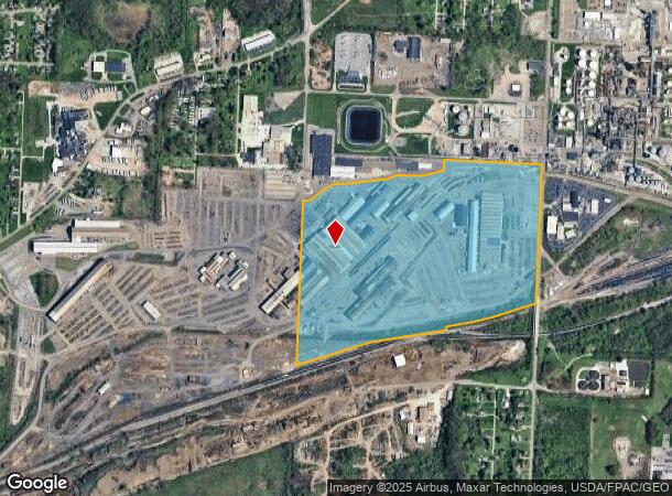  2400 Gambrinus Ave Sw, Canton, OH Parcel Map