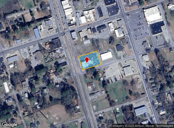  121 S Front St, Warsaw, NC Parcel Map