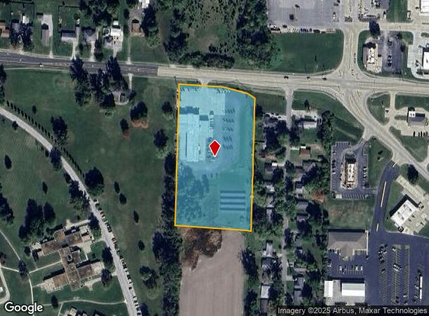  1421 W Mccord St, Centralia, IL Parcel Map