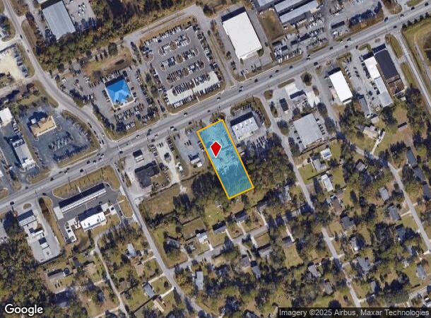  6412 Market St, Wilmington, NC Parcel Map