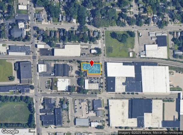  1501 College Ave Se, Grand Rapids, MI Parcel Map
