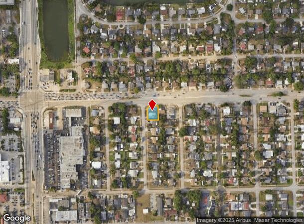  5850 Sheridan St, Hollywood, FL Parcel Map