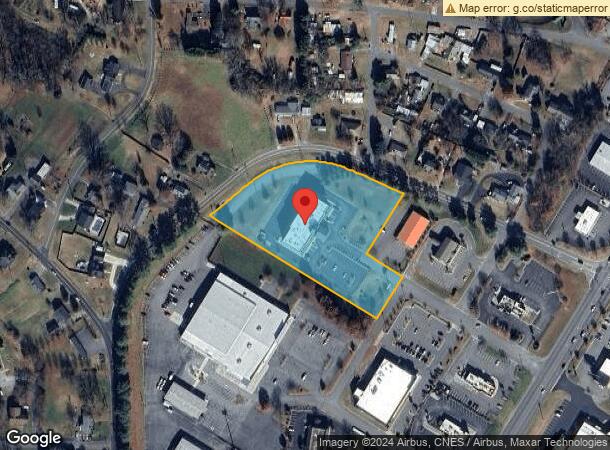  1320 Ems Dr, Mount Airy, NC Parcel Map