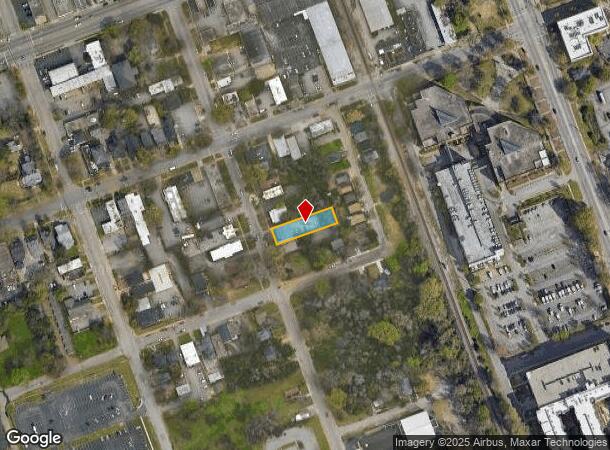  1408 Gregg St, Columbia, SC Parcel Map