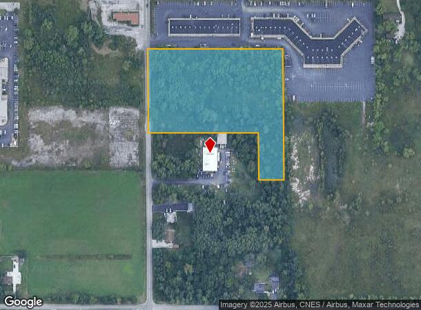  8201 Clay St, Merrillville, IN Parcel Map