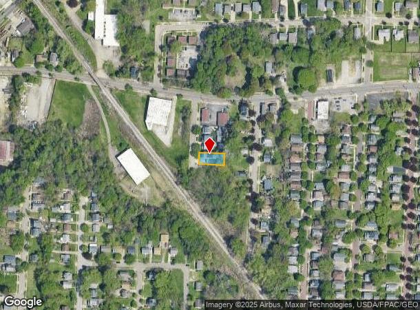  293 N Martha Ave, Akron, OH Parcel Map