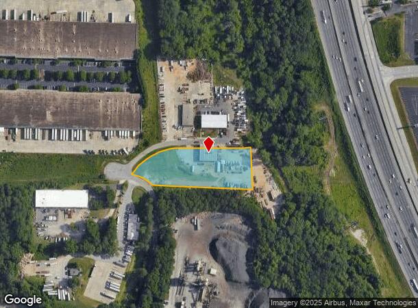  5396 Hillside Dr, Forest Park, GA Parcel Map