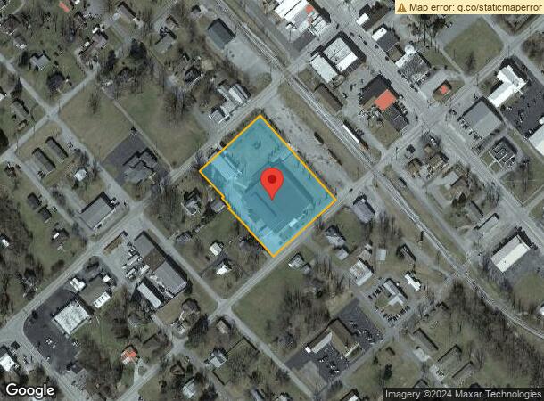  203 S Chestnut St, Monterey, TN Parcel Map