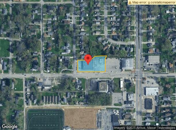  5010 E 16Th St, Indianapolis, IN Parcel Map