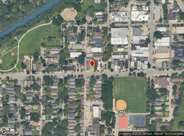  1709 Simpson St, Evanston, IL Parcel Map