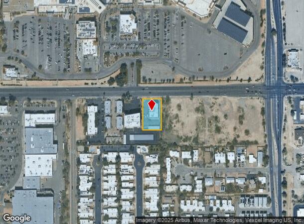1 W Wetmore Rd, Tucson, AZ Parcel Map