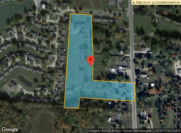  2107 Troy Rd, Springfield, OH Parcel Map