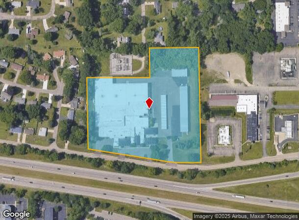 110 Knapp Dr, Battle Creek, MI Parcel Map