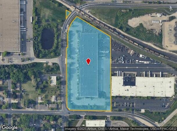 4830 Azelia Ave N, Minneapolis, MN Parcel Map