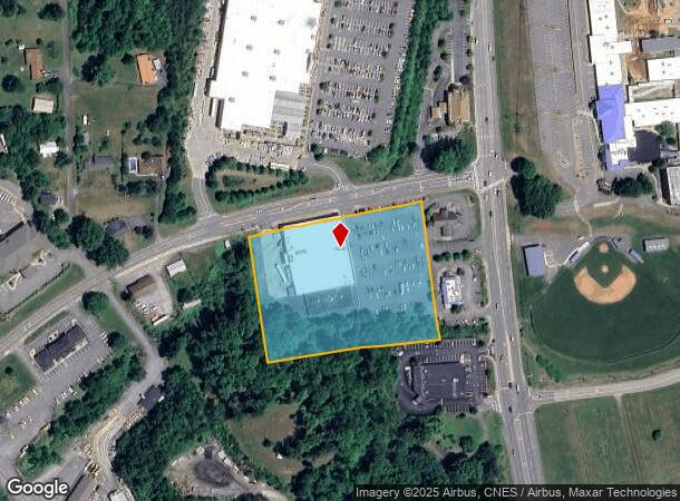 32 Highway 107, Sylva, NC Parcel Map