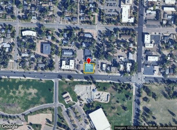  1626 E Pikes Peak Ave, Colorado Springs, CO Parcel Map
