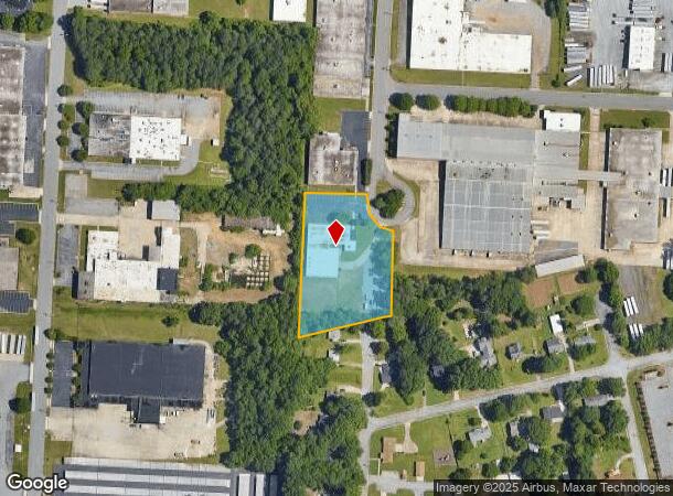  2430 Schirra Pl, High Point, NC Parcel Map