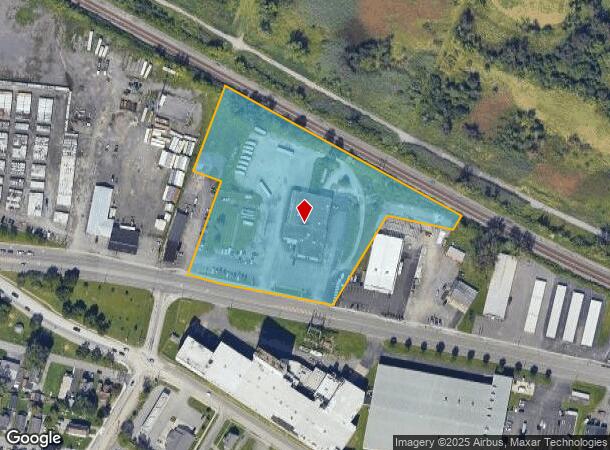  2150 Oriskany St W, Utica, NY Parcel Map