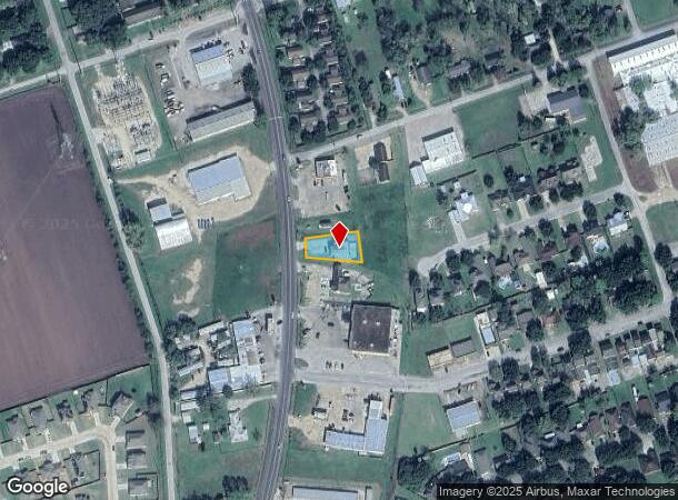  775 S Dill St, East Bernard, TX Parcel Map