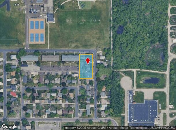  4650 Johnson St Ne, Minneapolis, MN Parcel Map