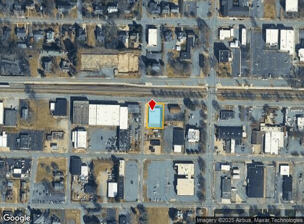  437 Main Ave Sw, Hickory, NC Parcel Map